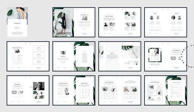 20款現(xiàn)代風(fēng)格畫冊(cè)設(shè)計(jì)欣賞/折頁設(shè)計(jì)-畫冊(cè)  第23張