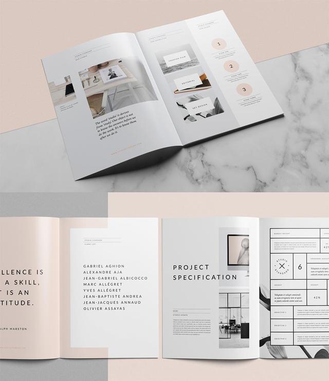 20款現(xiàn)代風(fēng)格畫冊(cè)設(shè)計(jì)欣賞/折頁設(shè)計(jì)-畫冊(cè)  第12張