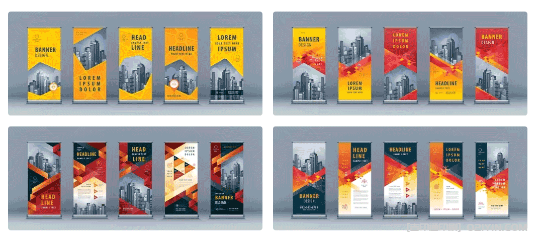 上海易拉寶X展架印刷  第2張