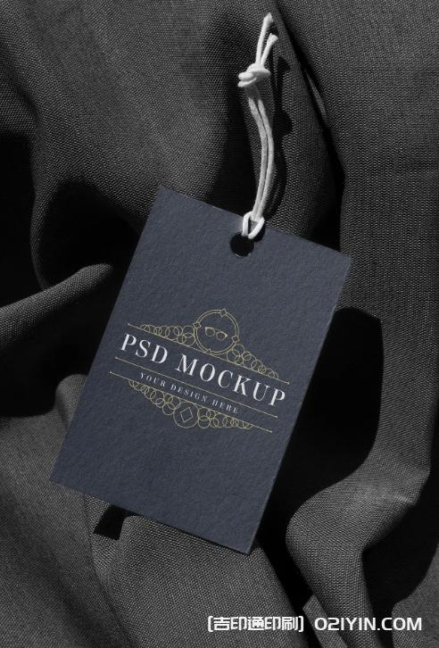 潮流服裝吊牌印刷制作